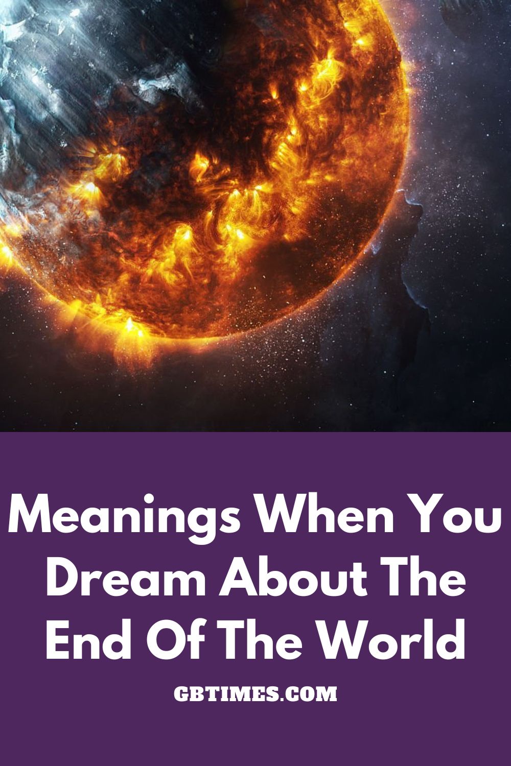 End of The World Dream Meaning