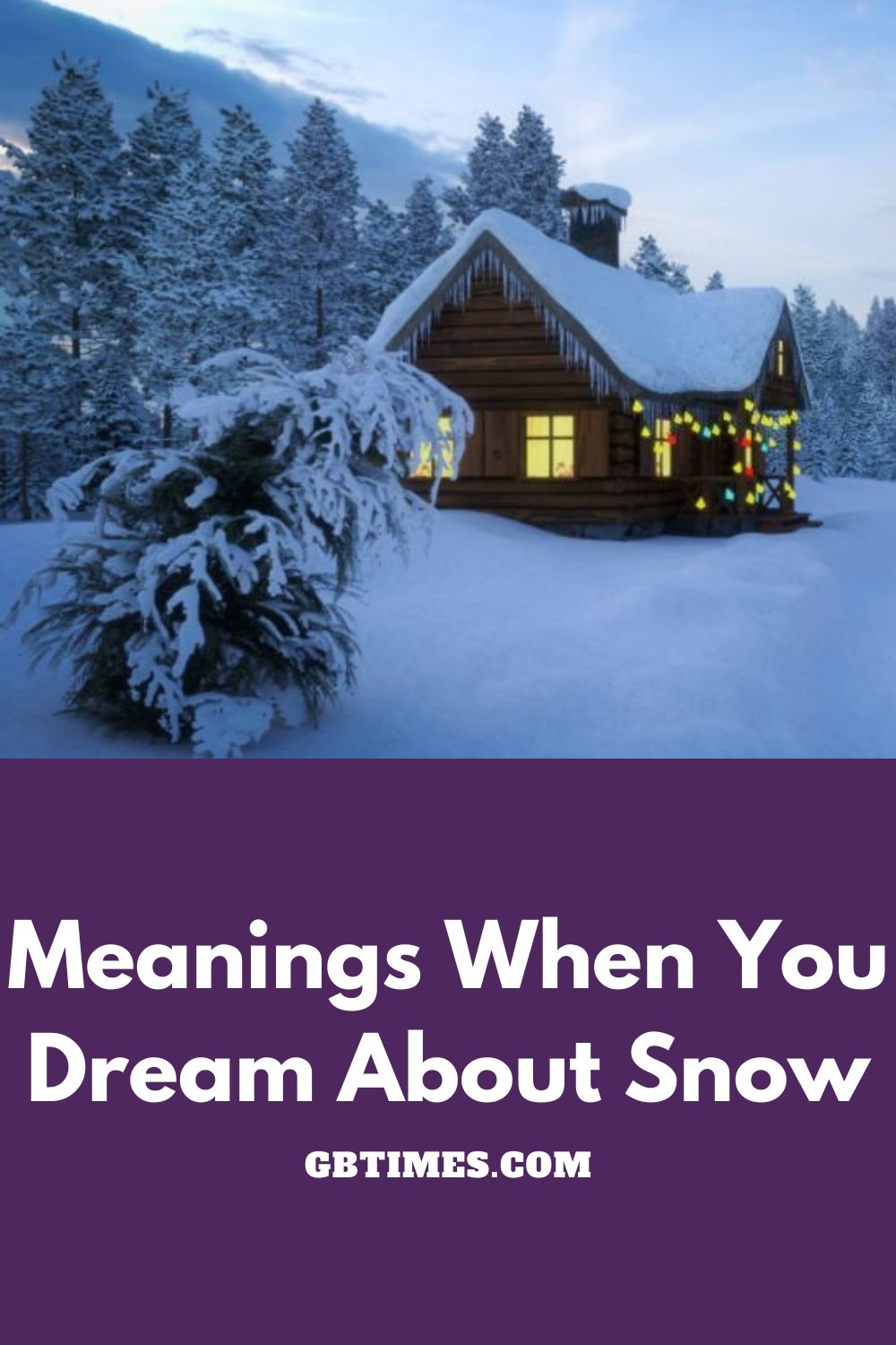 Right Interpretations of Your Dream About Snow