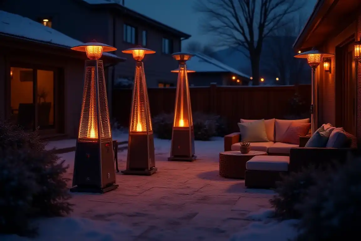 Best propane patio heaters for winter outdoor heating and comfortable patio use